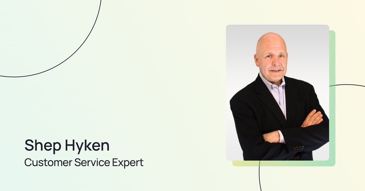 Customer Service Expert Shep Hyken.