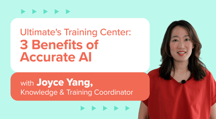 Joyce Yang, Knowledge & Training Coordinator at Ultimate