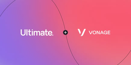 The Ultimate and Vonage logos.
