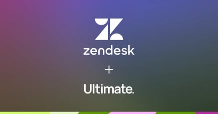 The Zendesk and Ultimate logos.