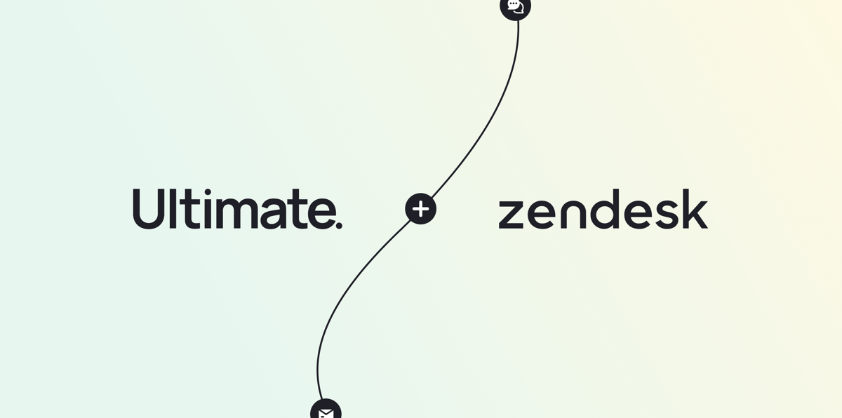 The Ultimate and Zendesk logos